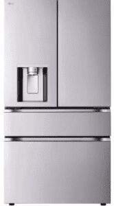 FM 29 cu. ft. Smart Standard-Depth MAX™ 4-Door French Door Refrigerator with Full-Convert Drawer™ LF29S8330S/00