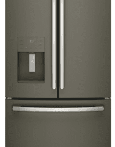 NEW GE 36" 25.5 Cu. Ft. French Door Refrigerator with Water & Ice Dispenser (GFE26JMMES) - Slate