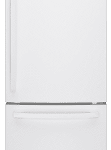 NEW GE® ENERGY STAR® 21.0 Cu. Ft. Bottom-Freezer Refrigerator FGDE21DGKWW