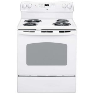 NEW GE 30" Electric Freestanding Range with Storage Drawer White JCBP240DMWW