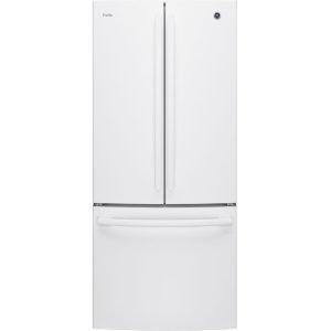 NEW GE Profile 20.8 Cu. Ft. Energy Star French Door Refrigerator with Factory Installed Icemaker White - PNE21NGLKWW
