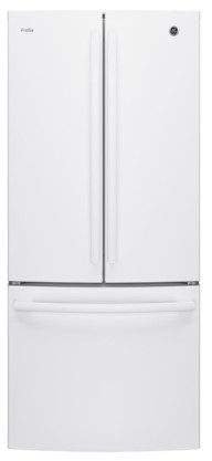 NEW Profile 20.8 Cu. Ft. Energy Star French Door Refrigerator with Factory Installed Icemaker White - PNE21NGLKWW