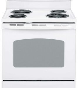 NEW GE 30" Electric Freestanding Range with Storage Drawer White - JCBP240DMWW