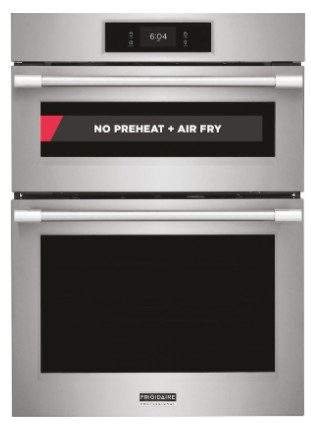 NEW Frigidaire Professional 30" Electric Wall Oven and Microwave Combination with No Preheat + Air Fry PCWM3080AFE