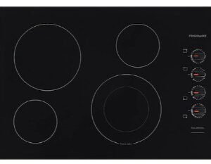 NEW 36-inch Electric Ceramic Glass Cooktop with Two Dual Radiant Elements WCE77US6HB/00