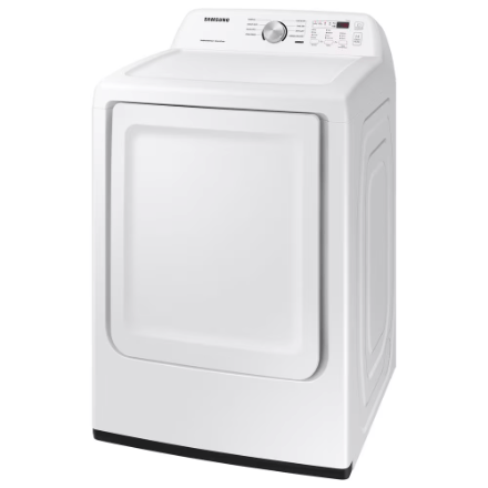 Samsung 7.2 cu. ft. Electric Dryer with Sensor Dry in White DVE45T3200W - Image 2